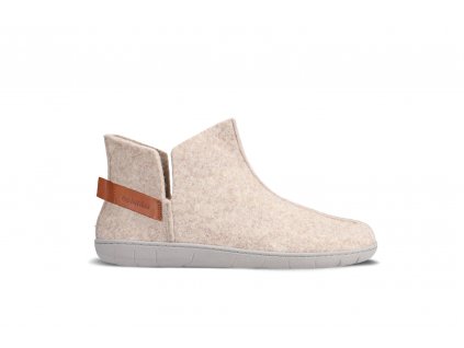 Barefoot papuče Be Lenka Chillax - Ankle-cut - Beige