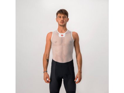 Castelli - pánské funkční prádlo Core Mesh 3, white