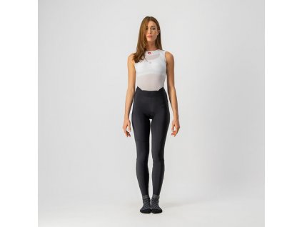 Castelli - dámské kalhoty Velocissima s vložkou, black (Velikost S)