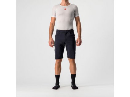 Castelli - pánské volné kalhoty Unlimited bez vložky, black