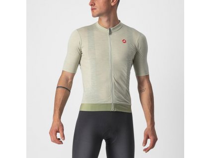 Castelli - pánský dres Essenza, desert green (Velikost M)