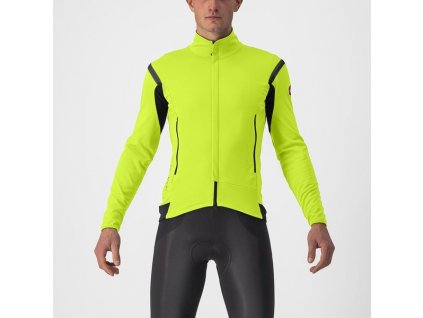 Castelli – pánská bunda Perfetto RoS 2, electric lime/dark gray (Velikost L)