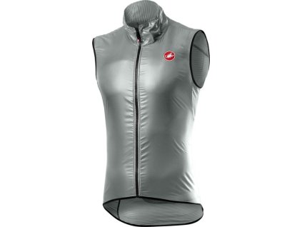 Castelli - pánská vesta Aria, silver gray (Velikost L)