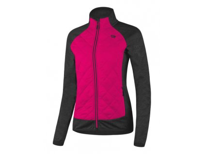 Etape – dámská bunda/mikina SIERRA 2.0, růžová/černá