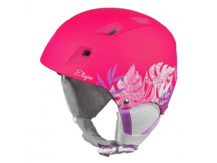 Etape – dětská lyžařská přilba SCAMP, růžová mat (Velikost 48-52 cm)