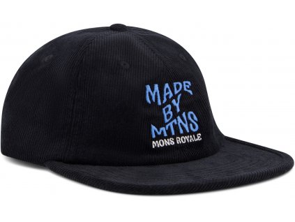 Kšiltovka MONS ROYALE CORDUROY ROAM CAP black