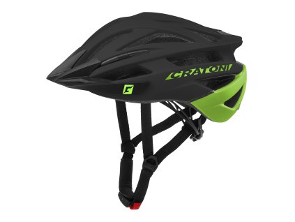 Helma CRATONI Agravic Black/Lime Matt (Varianta S/M (54-58cm))