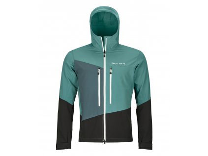 Pánská Bunda Ortovox Westalpen Softshell Jacket Men's (Velikost S, Barva Arctic Grey)
