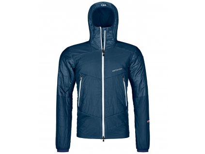Pánská Bunda Ortovox Westalpen Swisswool Jacket Men's (Velikost XL, Barva Deep Ocean)