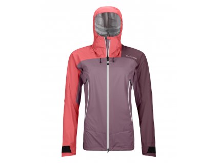 Dámská Bunda Ortovox Westalpen 3L Light Jacket Women's (Velikost XL, Barva Wild Berry)