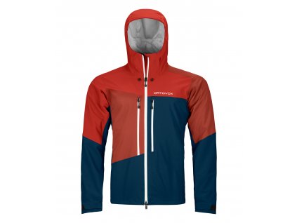 Pánská Bunda Ortovox Westalpen 3L Jacket Men's (Velikost S, Barva Deep Ocean)