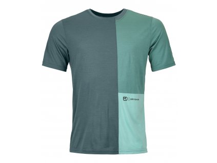 Pánské  Tričko Ortovox 150 Cool Crack T-shirt Men's (Velikost XXL, Barva Dark Arctic Grey)
