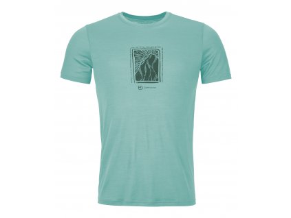 Pánské  Tričko Ortovox 120 Cool Tec Mtn Cut T-shirt Men's