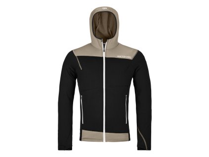 Pánská Mikina Ortovox Fleece Light Hoody Men's (Velikost XL, Barva Black Raven)
