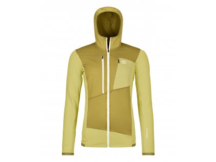 Dámská Mikina Ortovox Fleece Grid Hoody Women's (Velikost L, Barva Wabisabi)