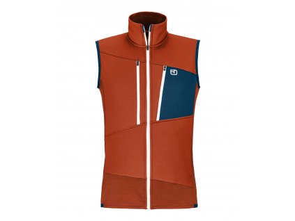 Pánská Vesta Ortovox Fleece Grid Vest Men's