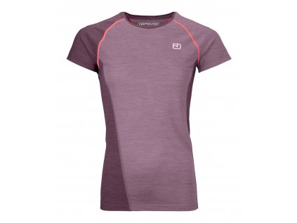 Dámské Tričko Ortovox 120 Cool Tec Fast Upward T-shirt Women's (Velikost XS, Barva Wild Berry)