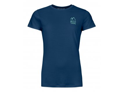 Dámské Tričko Ortovox 120 Cool Tec Mtn Duo T-shirt Women's