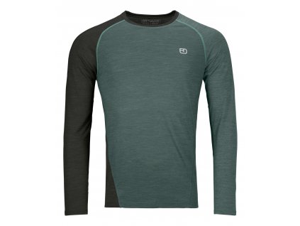 Pánské  Tričko Ortovox 120 Cool Tec Fast Upward Long Sleeve Men's (Velikost L, Barva Dark Arctic Grey)