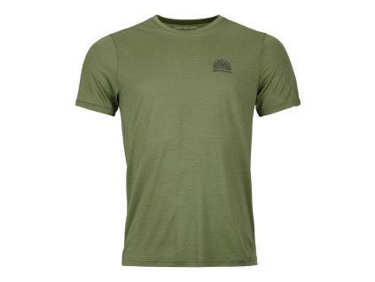 Pánské  Tričko Ortovox 120 Cool Tec Mtn Stripe T-shirt Men's