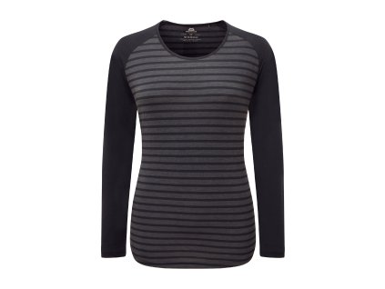 Dámské Tričko Mountain Equipment Redline Long Sleeve T-shirt Women's (Velikost M, Barva Cosmos Stripe/Cosmos)
