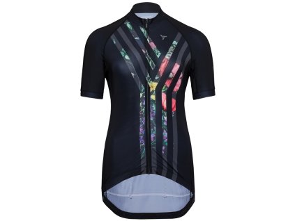 Dámský dres Silvini WD2412 Calnia (Velikost XS, Barva black-charcoal)