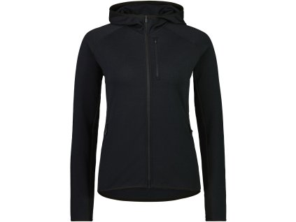 Merino mikina MONS ROYALE APPROACH HOOD WMNS black