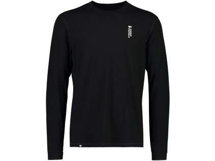 Merino triko MONS ROYALE CASCADE MERINO FLEX 200 LS black