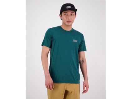 Merino triko MONS ROYALE ICON T-SHIRT evergreen