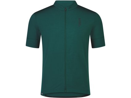 Merino triko MONS ROYALE ROAM CARGO MERINO SHIFT FULL ZIP T evergreen