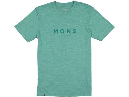 Merino triko MONS ROYALE ZEPHYR MERINO COOL T-SHIRT smokey green