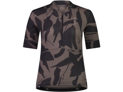 Merino triko MONS ROYALE CADENCE HALF ZIP WMNS fragments (Velikost L)