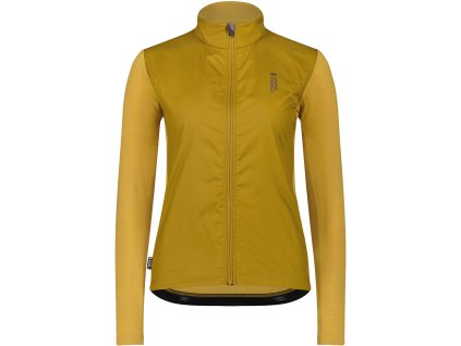 Merino mikina MONS ROYALE REDWOOD WIND JERSEY WMNS cumin / honey (Velikost L)