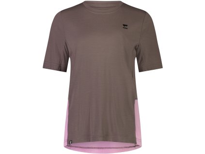 Merino triko MONS ROYALE TARN MERINO SHIFT TEE WMNS pop pink / iron