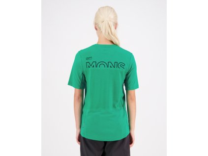 Merino triko MONS ROYALE TARN MERINO SHIFT TEE WMNS pop green