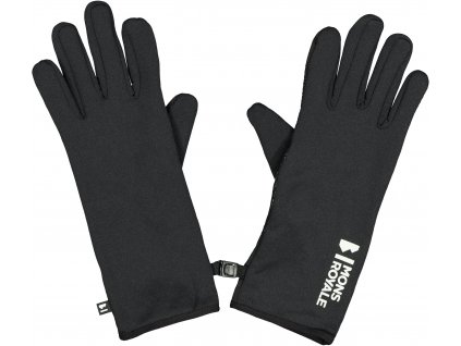 Merino rukavice MONS ROYALE AMP WOOL FLEECE GLOVE black