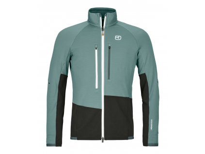 Pánská Mikina Ortovox Fleece Rib Jacket Men's (Velikost XL, Barva Arctic Grey)