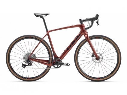 LOOK 765 Gravel Disc Red Dust Metallic Satin Apex 1X12 Shimano Wh-RS 370 - XS/47 cm