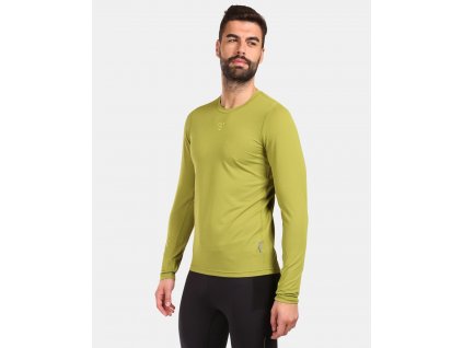 Pánské funkční triko s dlouhým rukávem Kilpi SPOLETO-M (Velikost S)