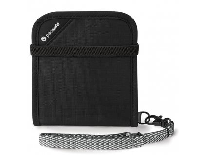 Peneženka PACSAFE RFIDsafe V100 black