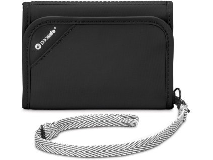 Peněženka PACSAFE RFIDSAFE V125 TRIFOLD WALLET black