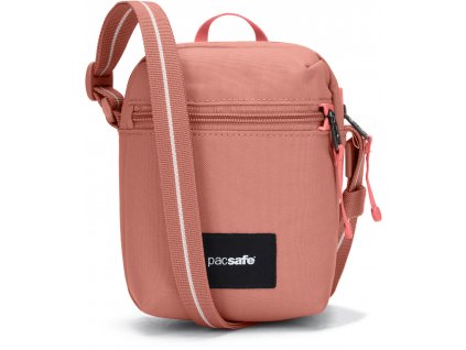 Taška PACSAFE GO MICRO CROSSBODY rose