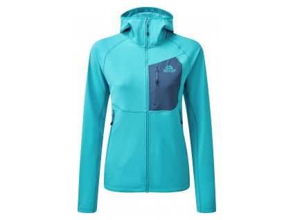 Dámská Bunda Mountain Equipment Arrow Hooded Jacket Women's (Velikost S, Barva Topaz/Dusk)