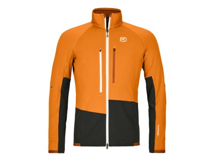 Pánská Mikina Ortovox Fleece Rib Jacket Men's (Velikost XL, Barva Sly Fox)