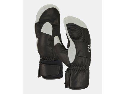 Pánské  Rukavice Ortovox Full Leather Mitten Men's (Velikost XL, Barva Black Raven)