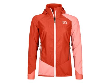 Dámská Bunda Ortovox Col Becchei Jacket Women's (Velikost M, Barva Sunset Orange)