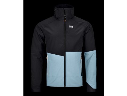 Pánská Bunda Ortovox Punta Berrino Hooded Jacket Men's (Velikost S, Barva Black Raven)
