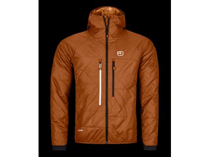 Pánská Bunda Ortovox Swisswool Piz Boe Jacket Men's (Velikost M, Barva Bristle Brown)