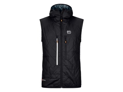 Pánská Vesta Ortovox Swisswool Piz Boe Vest Men's (Velikost XL, Barva Black Raven)