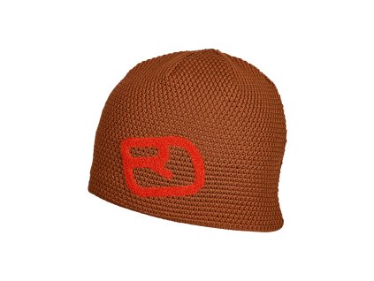 Čepice Ortovox Rock'N'Wool Beanie (Velikost Onesize, Barva Bristle Brown)